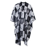 Max Waterproof Hair Cutting Shampoo Cape Salon Hairdressing Gown Cloth Black