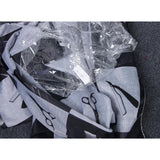 Max Waterproof Hair Cutting Shampoo Cape Salon Hairdressing Gown Cloth Black