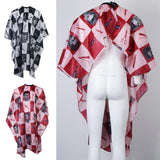 Max Waterproof Hair Cutting Shampoo Cape Salon Hairdressing Gown Cloth Black