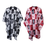 Max Waterproof Hair Cutting Shampoo Cape Salon Hairdressing Gown Cloth Black