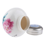 Max Maxb Leakproof Empty Ceramic Loose Powder Makeup Case Tea Tin Pot Container Beauty
