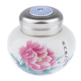 Max Maxb Leakproof Empty Ceramic Loose Powder Makeup Case Tea Tin Pot Container Beauty