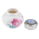 Max Maxb Leakproof Empty Ceramic Loose Powder Makeup Case Tea Tin Pot Container Beauty
