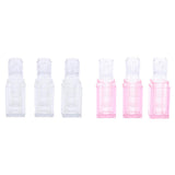 3x 3.8g Empty Lip Balm DIY Tubes Cosmetic Containers Lipstick Bottles Transparent