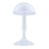 Max Maxb Retro Mushroom Hat Cap Storage Display Holder Hair Wigs Rack Shelf Stand White