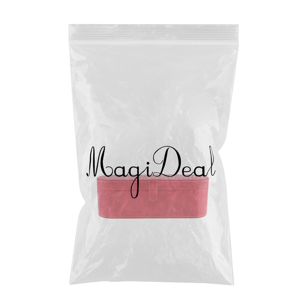 Max PU Leather Storage Case Gift Box for Dyson Supersonic Hair Dryer Accessories Red