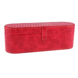 Max PU Leather Storage Case Gift Box for Dyson Supersonic Hair Dryer Accessories Red