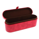 Max PU Leather Storage Case Gift Box for Dyson Supersonic Hair Dryer Accessories Red