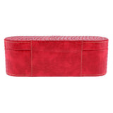 Max PU Leather Storage Case Gift Box for Dyson Supersonic Hair Dryer Accessories Red