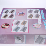 Max 15W Nail Dust Suction Collector Cleanser Nail Dryer Machine 3 Fans EU pLUG Blue