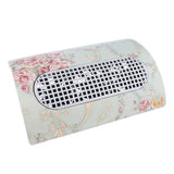 Max 15W Nail Dust Suction Collector Cleanser Nail Dryer Machine 3 Fans EU pLUG Blue