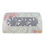 Max 15W Nail Dust Suction Collector Cleanser Nail Dryer Machine 3 Fans EU pLUG Blue