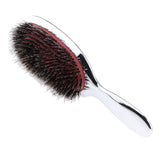 Max Men Boar Hair Nylon Bristle Beard Mustache Hand Handle Detangler Comb Sliver