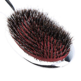 Max Men Boar Hair Nylon Bristle Beard Mustache Hand Handle Detangler Comb Sliver