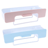 Max Stylish Multi Grooves & Moveable Hooks Design Bathroom Drain Rack Pink