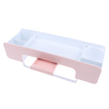 Max Stylish Multi Grooves & Moveable Hooks Design Bathroom Drain Rack Pink