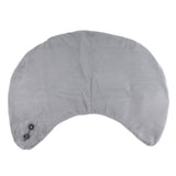 Max Portable Compact&Lightweight Comfortable Inflatable U Shaped Air Pillow Gray