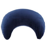 Max Portable Compact&Lightweight Comfortable Inflatable U Shaped Air Pillow Blue