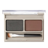 Maxbell 2  Color Powder Eyebrow Makeup Three-dimensional Natural Shadow Eye Brow 01