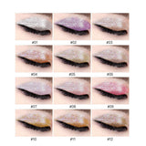 Maxbell Shiny Pearl-luster Makeup Eyeshadow Glitter Liquid Eye Shadow Beauty Tool 12