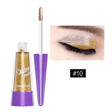 Maxbell Shiny Pearl-luster Makeup Eyeshadow Glitter Liquid Eye Shadow Beauty Tool 10