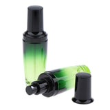 Maxbell 2x Empty Glass Makeup Container Face Cream Jar Travel Pump Spray Bottle 50ml