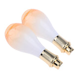 Maxbell 2pcs Travel Empty Glass Pump Bottles Makeup Lotions Shampoos Container 150ml