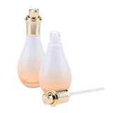 Maxbell 2pcs Travel Empty Glass Pump Bottles Makeup Lotions Shampoos Container 150ml