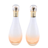Maxbell 2x Glass Perfume Empty Bottles Atomizer Pump Sprayer Refillable Travel 60ML