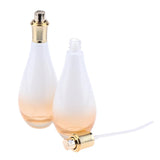 Maxbell 2x Glass Perfume Empty Bottles Atomizer Pump Sprayer Refillable Travel 60ML