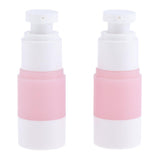 Max 2Pcs Portable Empty Cosmetic Makeup Sterile Airless Pump Spray Bottles 30ml