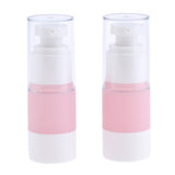 Max 2Pcs Portable Empty Cosmetic Makeup Sterile Airless Pump Spray Bottles 30ml