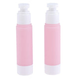 Max 2Pcs Portable Empty Cosmetic Makeup Sterile Airless Pump Spray Bottles 50ml