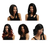 Max Fashion Women Lady Full Wigs Straight Curly Afro Lace Front Wig BGW-10412