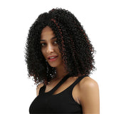 Max Fashion Women Lady Full Wigs Straight Curly Afro Lace Front Wig BGW-10416