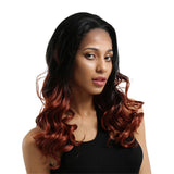 Max Fashion Women Lady Full Wigs Straight Curly Afro Lace Front Wig BGW-10420