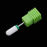 Maxbell Nails Polishing Cuticle Removal Nail Art Drill Bit Green-Coarse Ridges