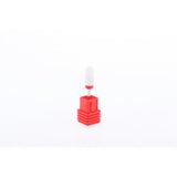 Maxbell Nails Polishing Cuticle Removal Nail Art Drill Bit Red-Fine Ridges