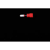 Maxbell Nails Polishing Cuticle Removal Nail Art Drill Bit Red-Fine Ridges