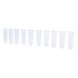 10x Empty Cosmetic Tubes Makeup Lotion Cream Container Squeeze Bottle Clear