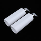 Maxbell 2pcs 350 ml Lotion Pump Bottle Shampoo Atomizer Travel Container White