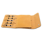 Maxbell Leather Hairdresser Scissors Storage Case Shears Bag Pouch Holster Orange