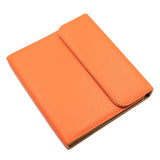 Maxbell Leather Hairdresser Scissors Storage Case Shears Bag Pouch Holster Orange