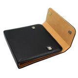 Maxbell Leather Hairdresser Scissors Storage Case Shears Bag Pouch Holster Black