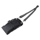Maxbell PU Hairdressing Hair Cutting Scissors Shears Haircut Tools Holster Bag Gray