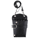 Maxbell PU Hairdressing Hair Cutting Scissors Shears Haircut Tools Holster Bag Gray