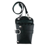 Maxbell PU Hairdressing Hair Cutting Scissors Shears Haircut Tools Holster Bag Dark Green