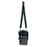 Maxbell PU Hairdressing Hair Cutting Scissors Shears Haircut Tools Holster Bag Dark Green
