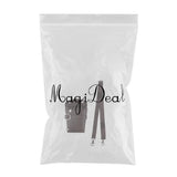 Maxbell PU Hairdressing Hair Cutting Scissors Shears Haircut Tools Holster Bag Brown
