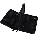 Maxbell PU Leather Hair Scissors Shears Case Hairdressing Tool Pouch Bag Dark purple